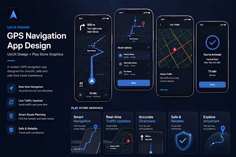 Cover image for A complete mobile app design