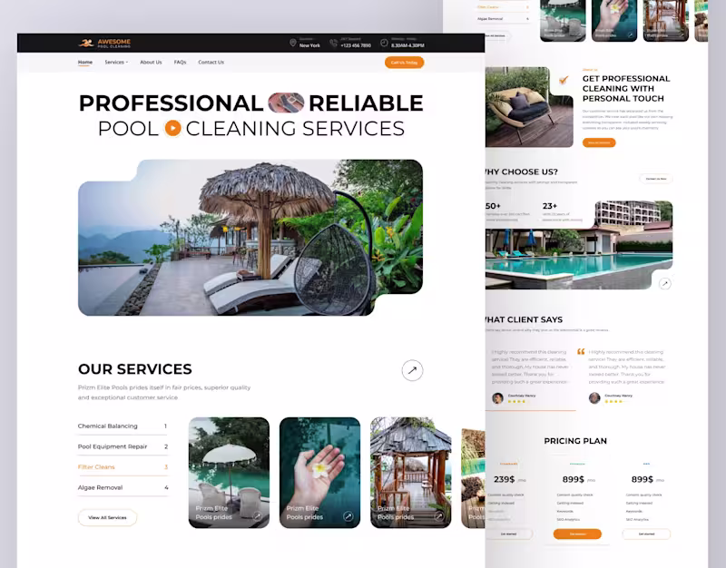 Cover image for Cleaning services
