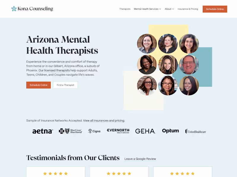 Cover image for Kona Counseling