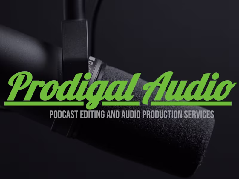 Cover image for Audio Editing: It's my job, not yours
