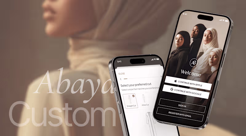 Cover image for Custom Abaya Mobile App