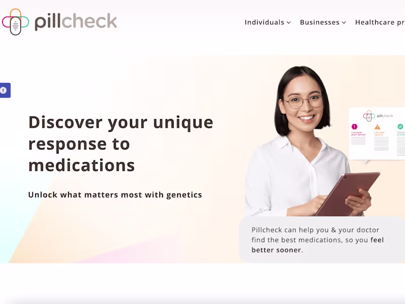 Cover image for Pillcheck DNA analysis
