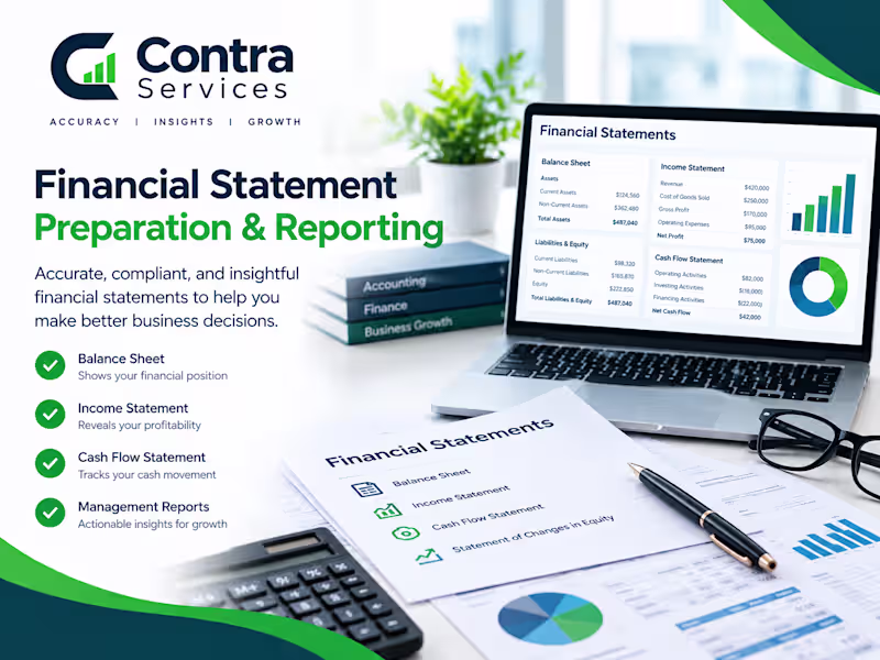 Cover image for Financial Statement Preparation & Reporting