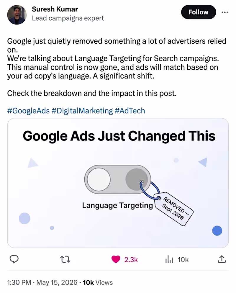 Cover image for Google has quietly removed a