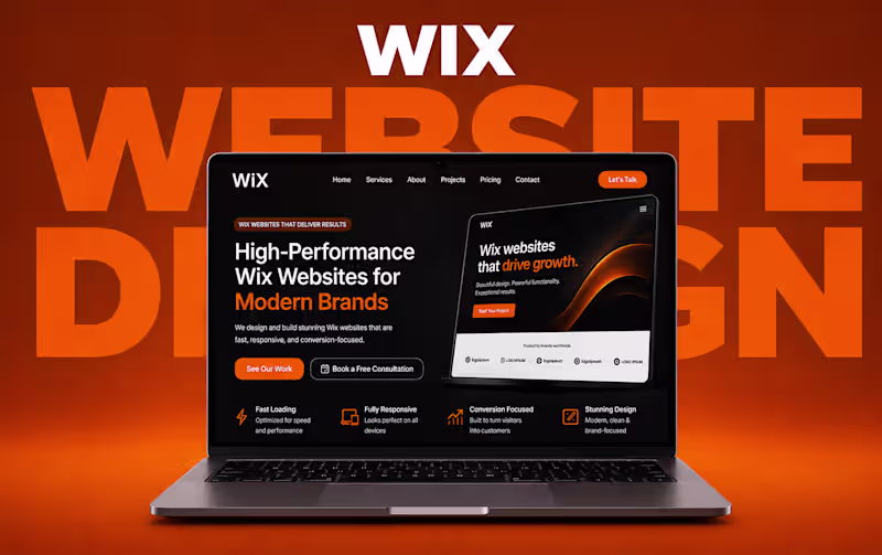 Cover image for I will design and develop a professional Wix website