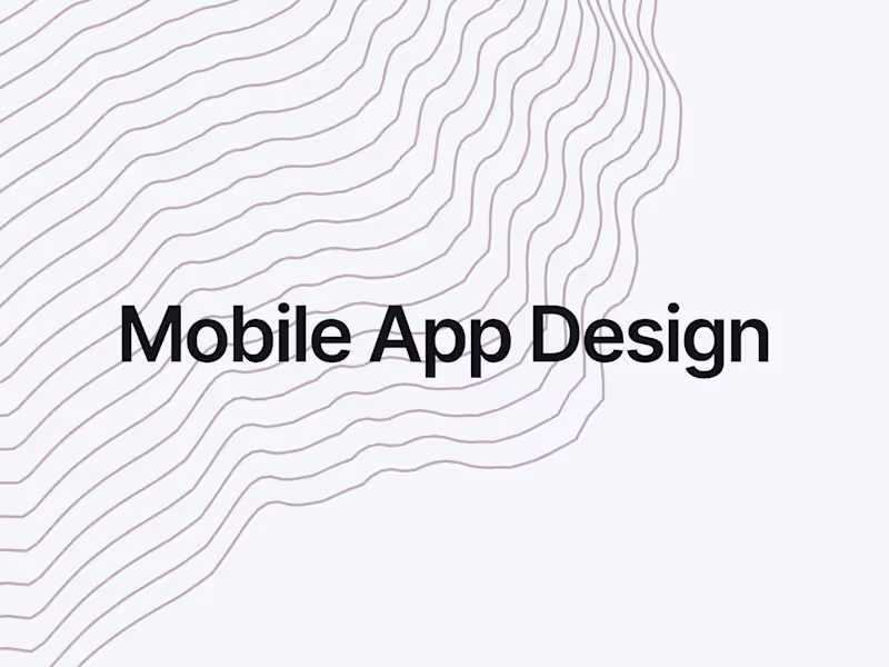 Cover image for Mobile Design: Crafting Intuitive Experiences on the Go
