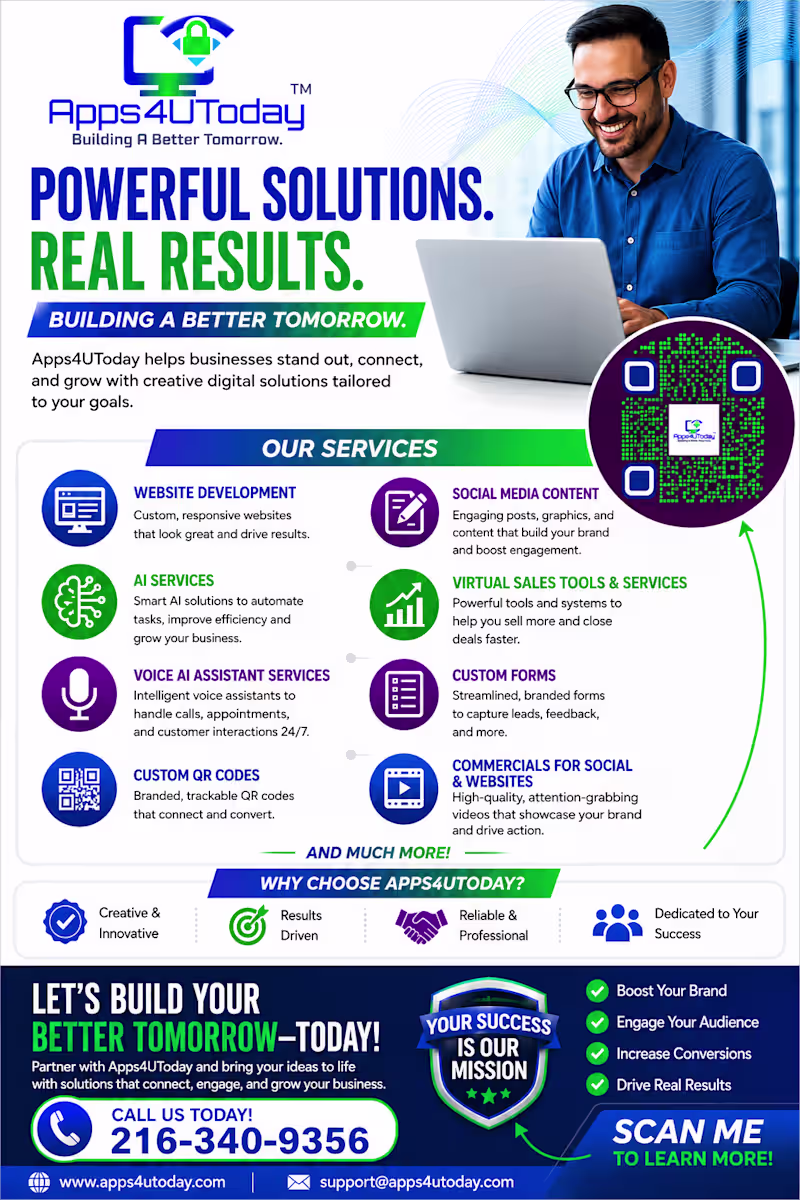 Cover image for Apps4UToday – Digital Solutions &