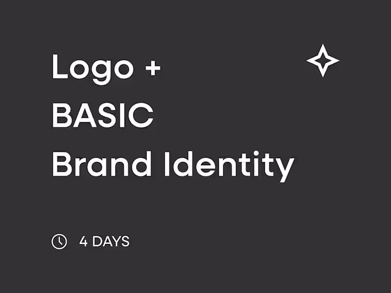 Cover image for Logo + Basic Brand Identity Package