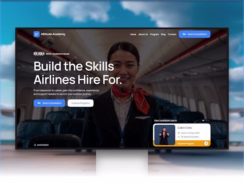 Cover image for ✈️ Altitude Academy — Aviation