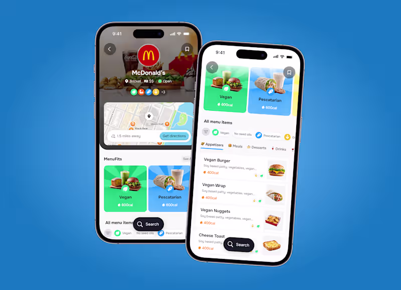 Cover image for Couple screens i did for