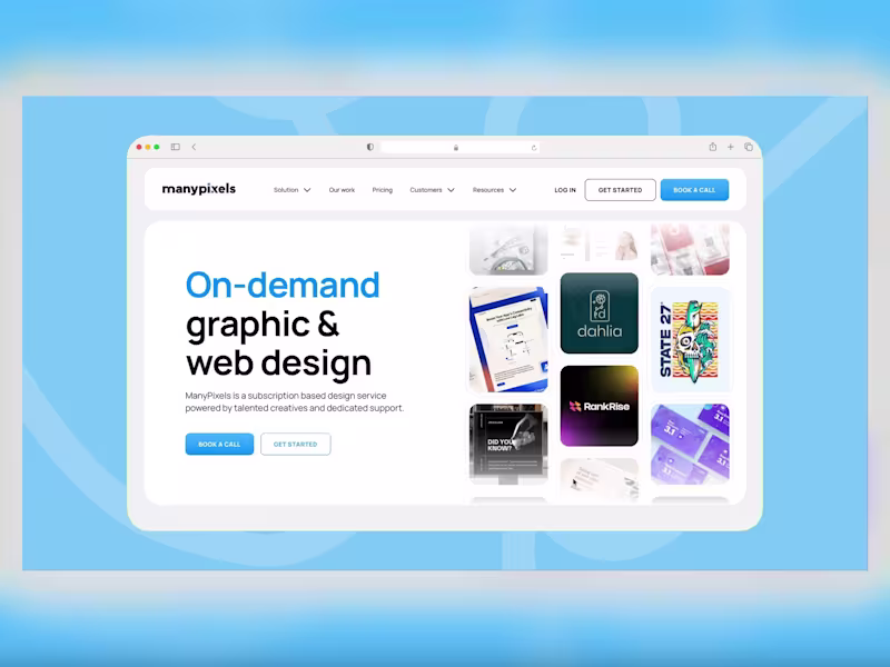 Cover image for Manypixels — Webflow development & custom JS gallery