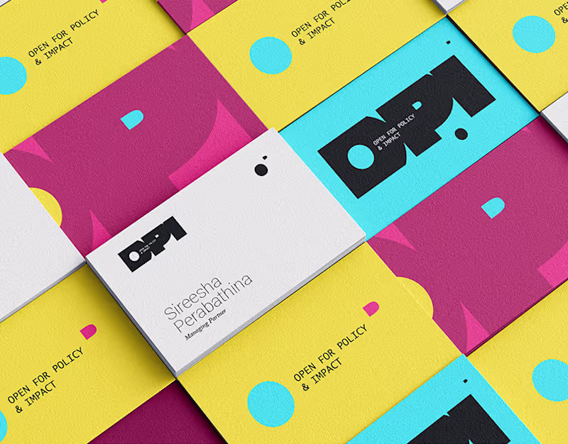 Cover image for Identity Design for OPI under A4 Marketing