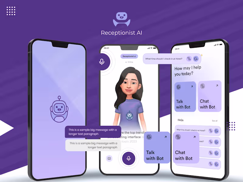 Cover image for Receptionist AI – Intelligent Front Desk Automation
