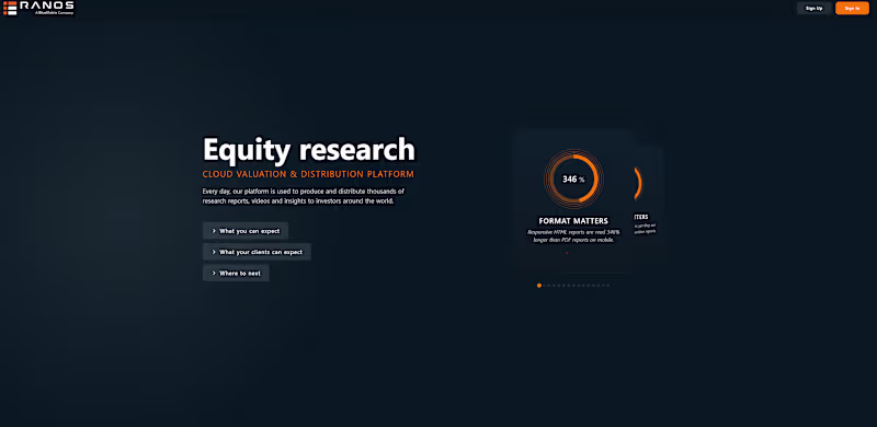Cover image for Ranos (https://ranos.io/)