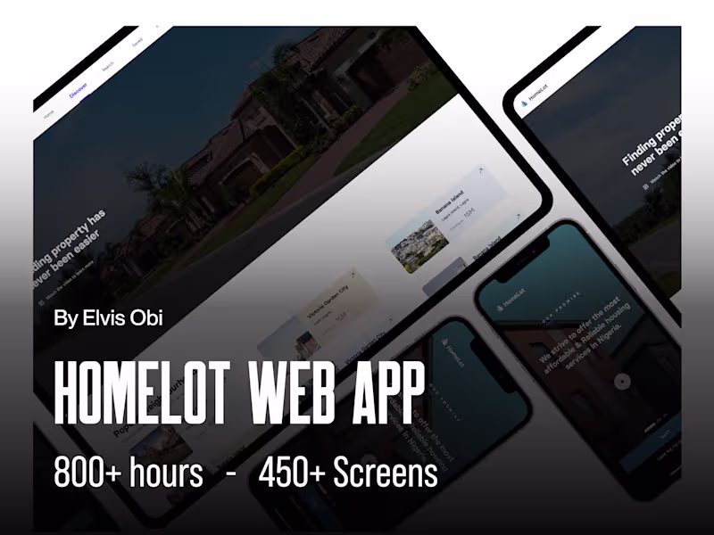 Cover image for HomeLot - Real Estate Management Platform