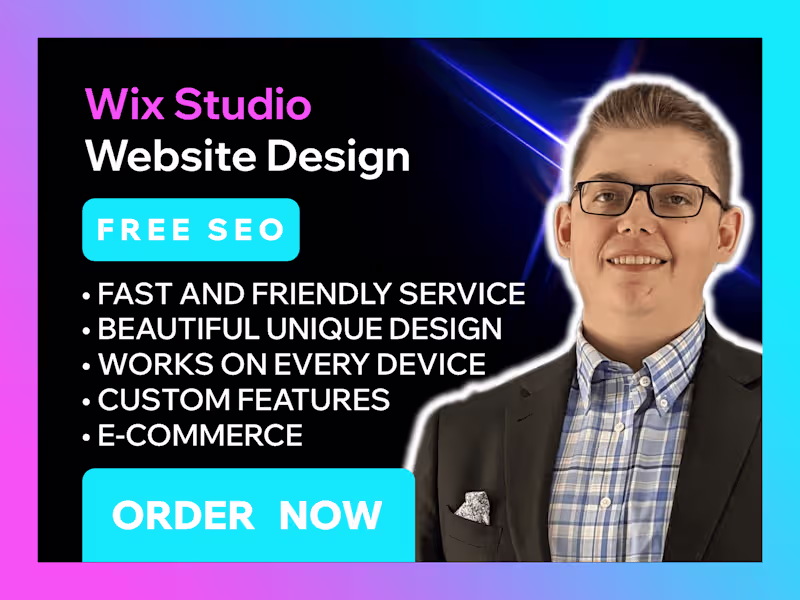Cover image for Wix Studio Website Development