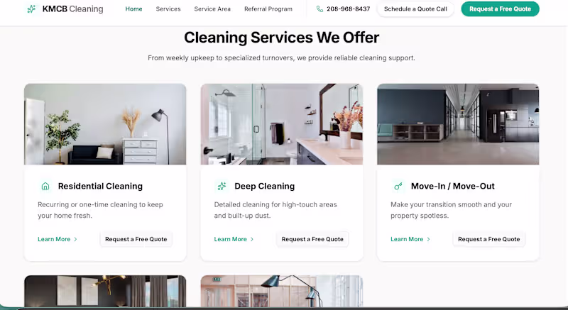 Cover image for Small-Business Website, CRM & Digital Setup