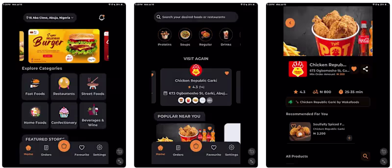 Cover image for Wakafoods - Multi-Vendor Food Delivery Platform