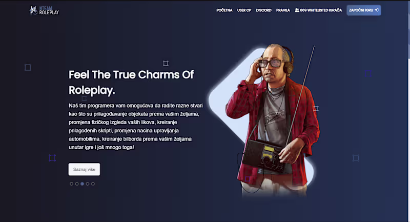 Cover image for NTeam Roleplay - User Control Panel
