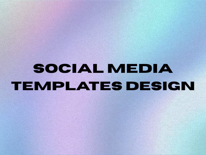 Cover image for Social Media Templates Design