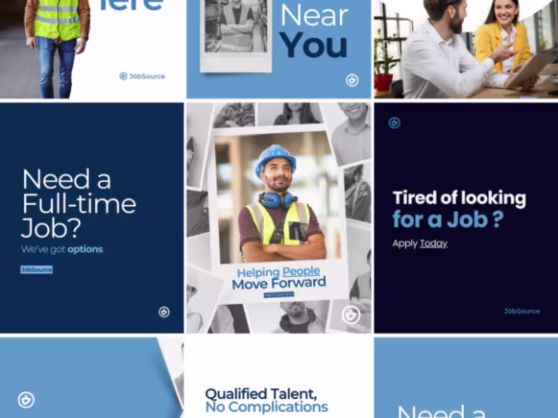 Cover image for JobSource Social Media Rebranding