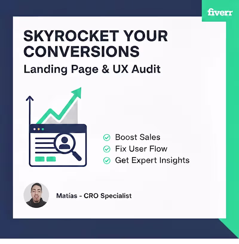 Cover image for Full UX/CRO Audit: Maximiza la Conversión de tu Sitio Web 🚀