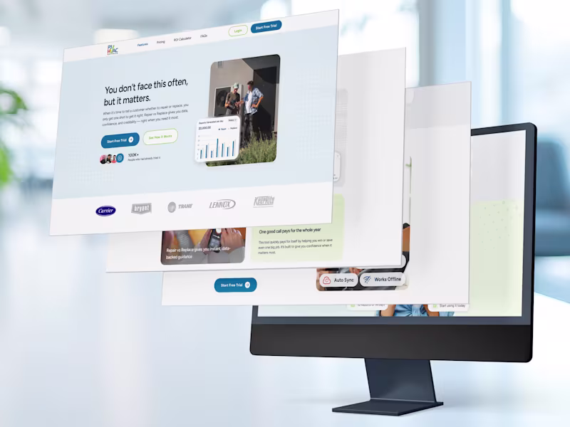 Cover image for Repair vs Replace
Landing Page Design