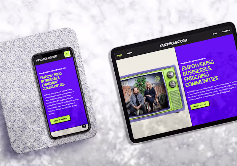 Cover image for WordPress (Brochure) Website for Neighbourgood