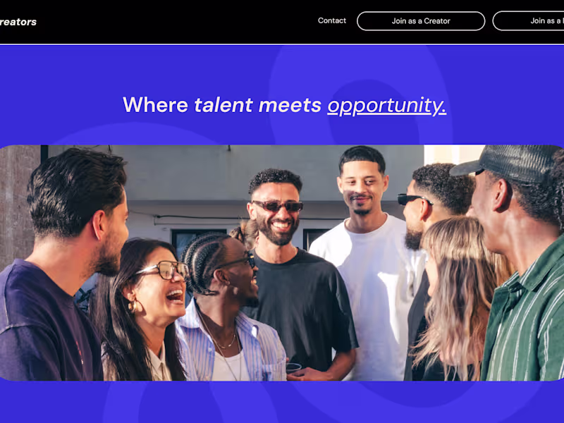 Cover image for BCN Creators Landing Page