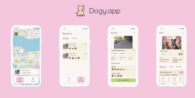 Cover image for Dogy app