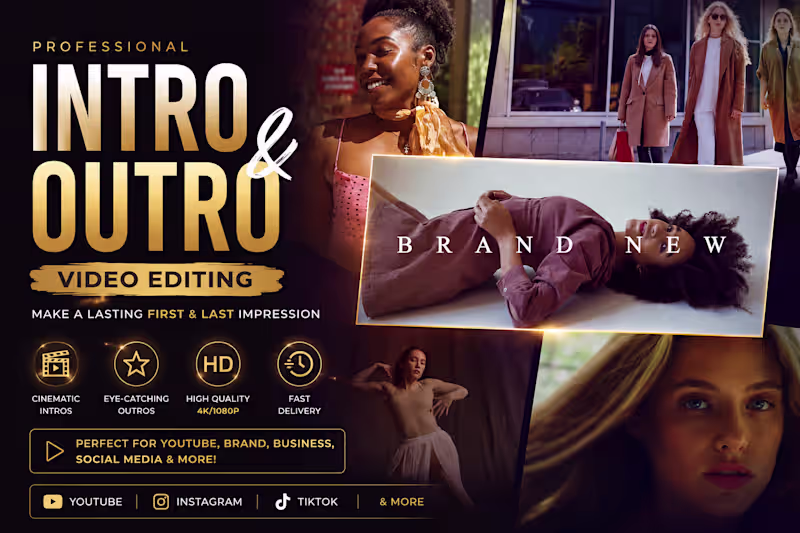 Cover image for Video Intro and Outro and Opener