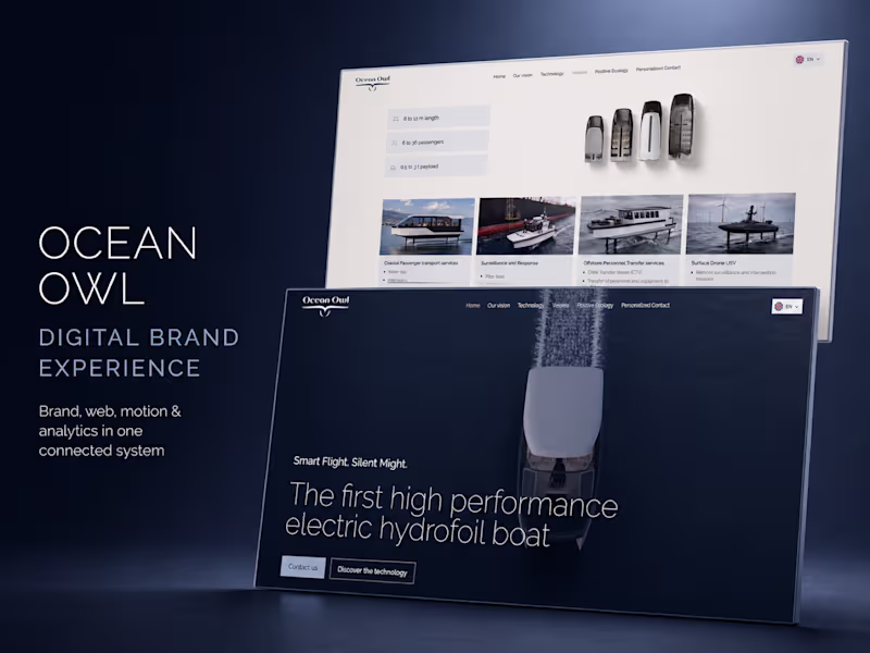 Cover image for Ocean Owl: Creating a Complete Digital Brand Experience