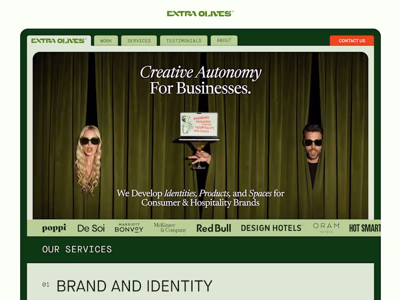 Cover image for Extra Olives Website Development