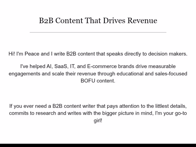 Cover image for B2B Content Writer For AI, SaaS and IT Brands