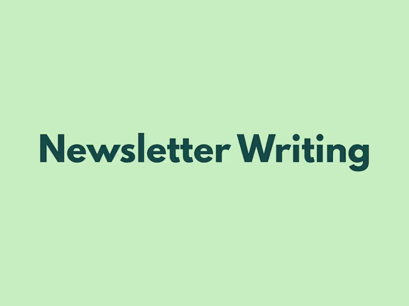 Cover image for Newsletter Writing & Email Setup That Drives Engagement