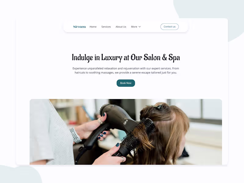 Cover image for Salon And Spa
