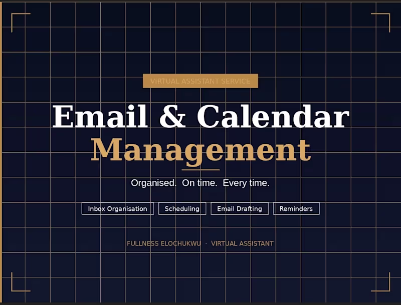 Cover image for Email & Calendar Management for Busy Professionals