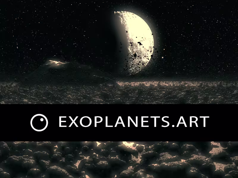 Cover image for Case Study: Exoplanets.Art -  Advanced Sci-Viz IP Architecture