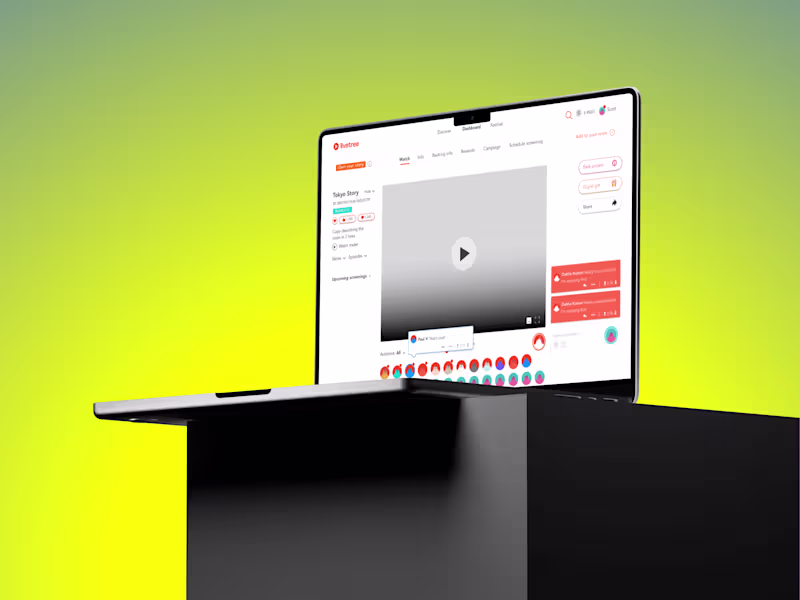 Cover image for Creating a brand and design a streaming web3 platform