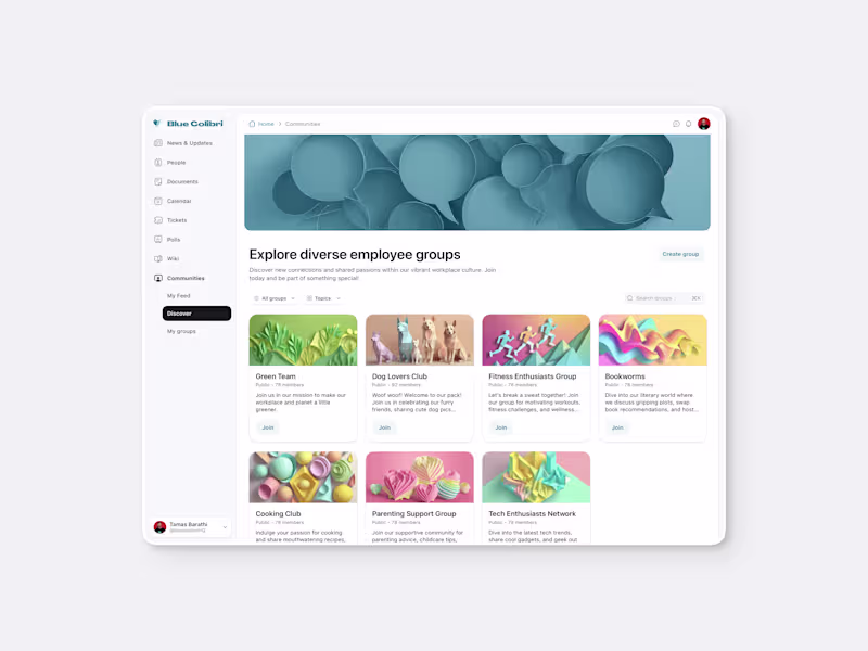 Cover image for Unified Dashboard and Design System for an HR Platform