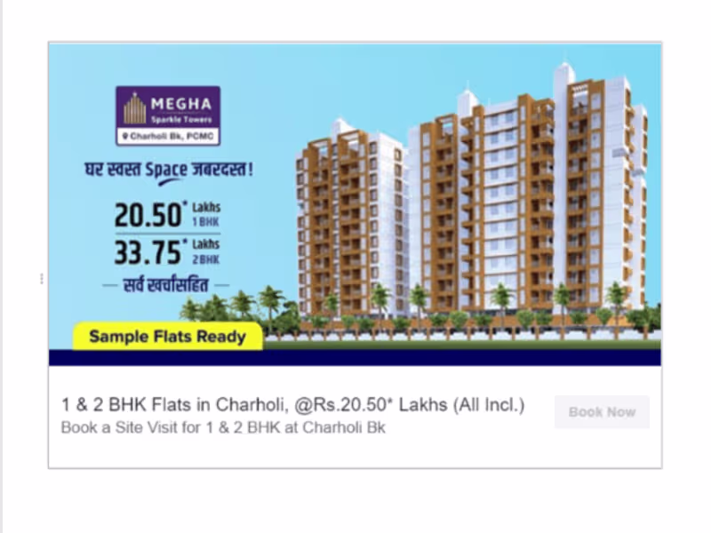 Cover image for Megha Sparkle- Real Estate