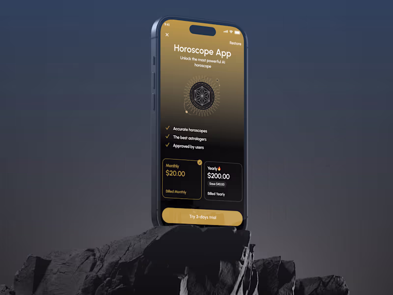 Cover image for Why most horoscope apps fail at monetization The UI looks pr...