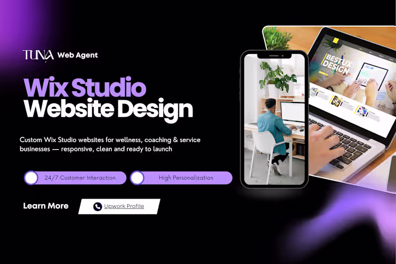 Cover image for Wix Studio Website Design & Setup
