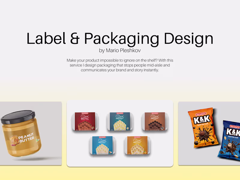 Cover image for Label & Packaging Design