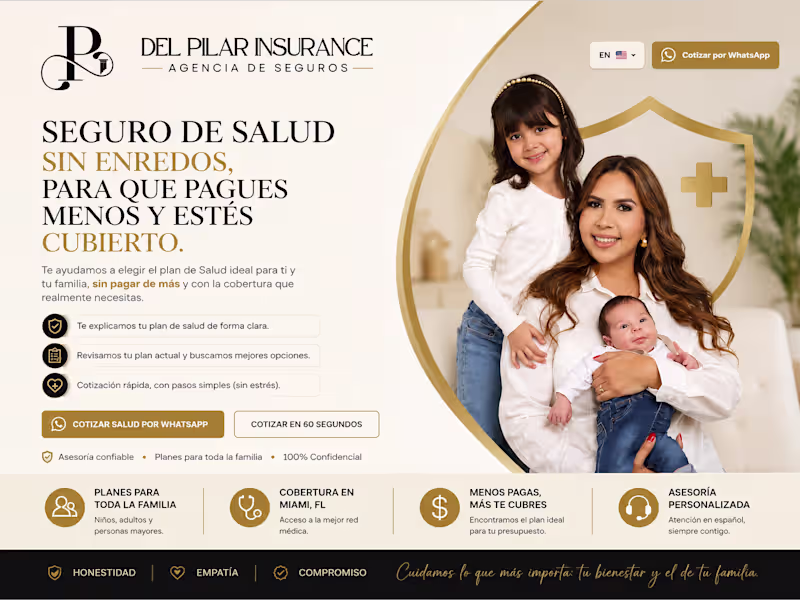Cover image for Insurance Agency Website | WordPress Development