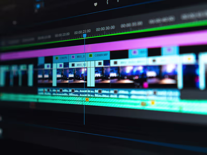 Cover image for Video Editing & Animation