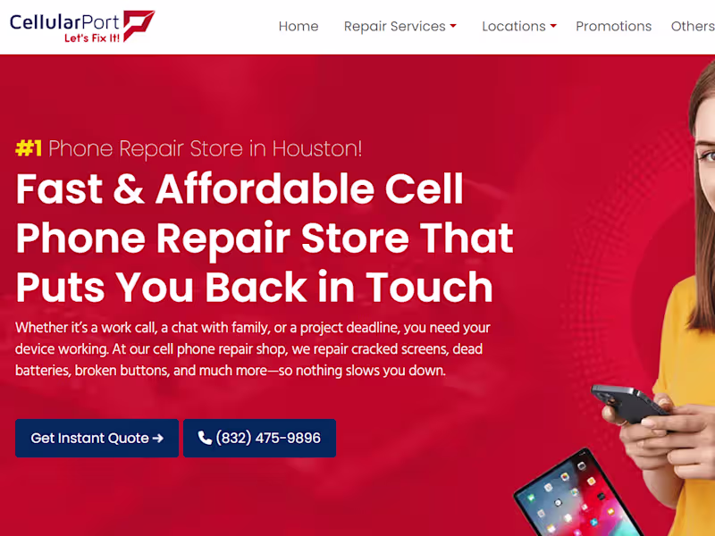 Cover image for A modern device repair and