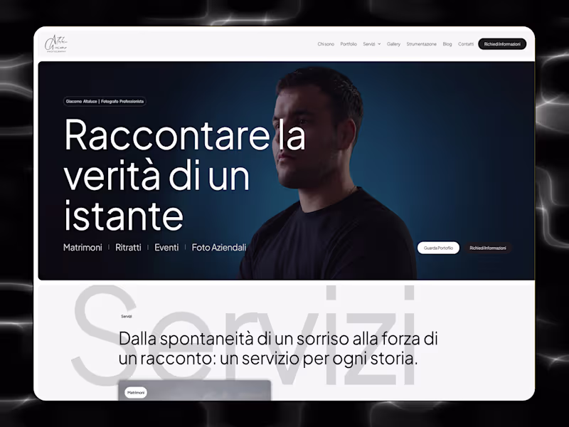 Cover image for Photographer Portfolio Digital Ecosystem
