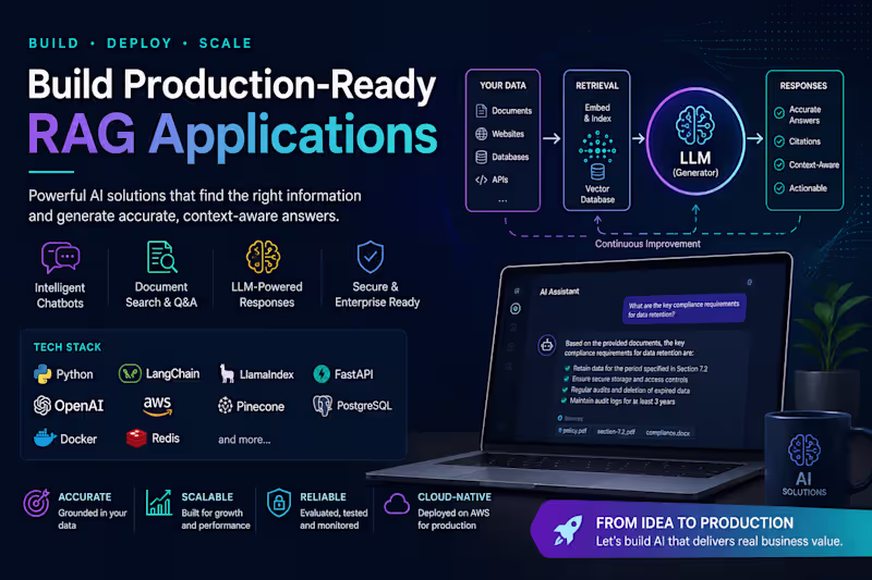 Cover image for Build Production-Ready RAG Application 