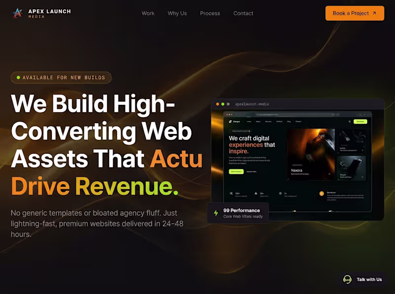 Cover image for Custom High-Converting Landing Page or Website in 24-48 Hours